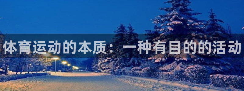 尊龙官网下载平台注册要钱吗：体育运动的本质：一种有目