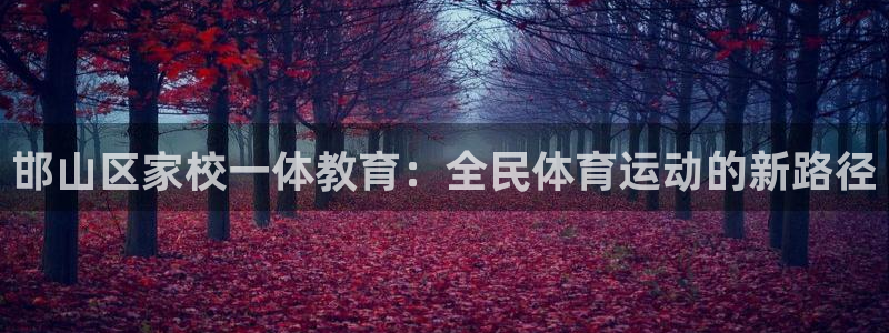 尊龙官网下载开户：邯山区家校一体教育：全民体育运动的新路径